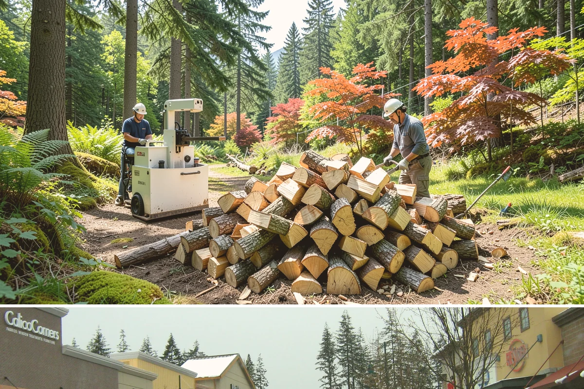 Firewood Consultations in Mill Creek, Snohomish County, WA - A great step in spring or summer when planning your seasoning and supply for the coming winter.