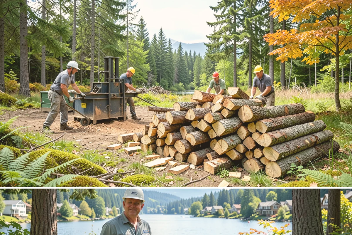 Firewood Consultations in Milton, King County, WA - A great step in spring or summer when planning your seasoning and supply for the coming winter.