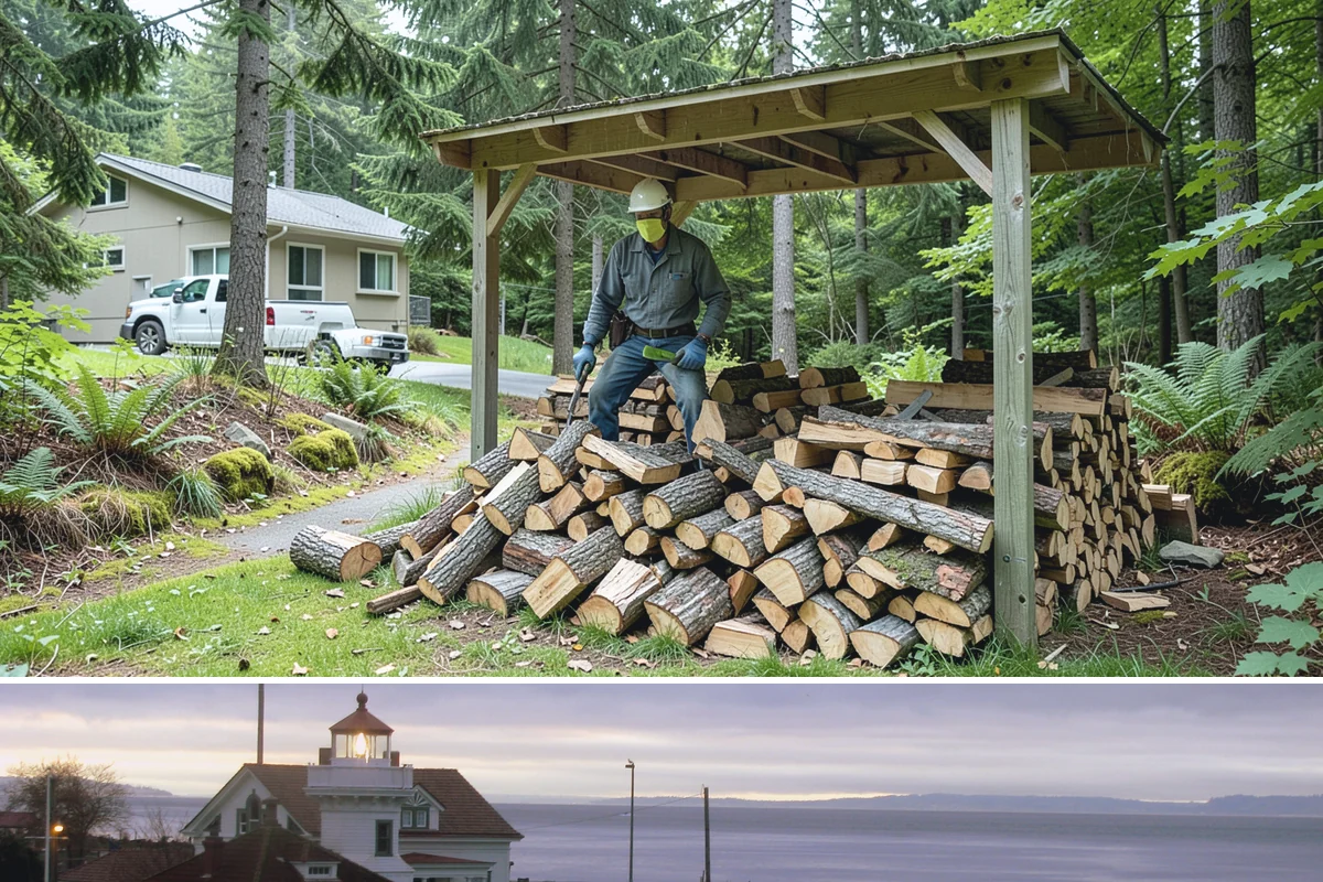Firewood Consultations in Mukilteo, Snohomish County, WA - A great step in spring or summer when planning your seasoning and supply for the coming winter.