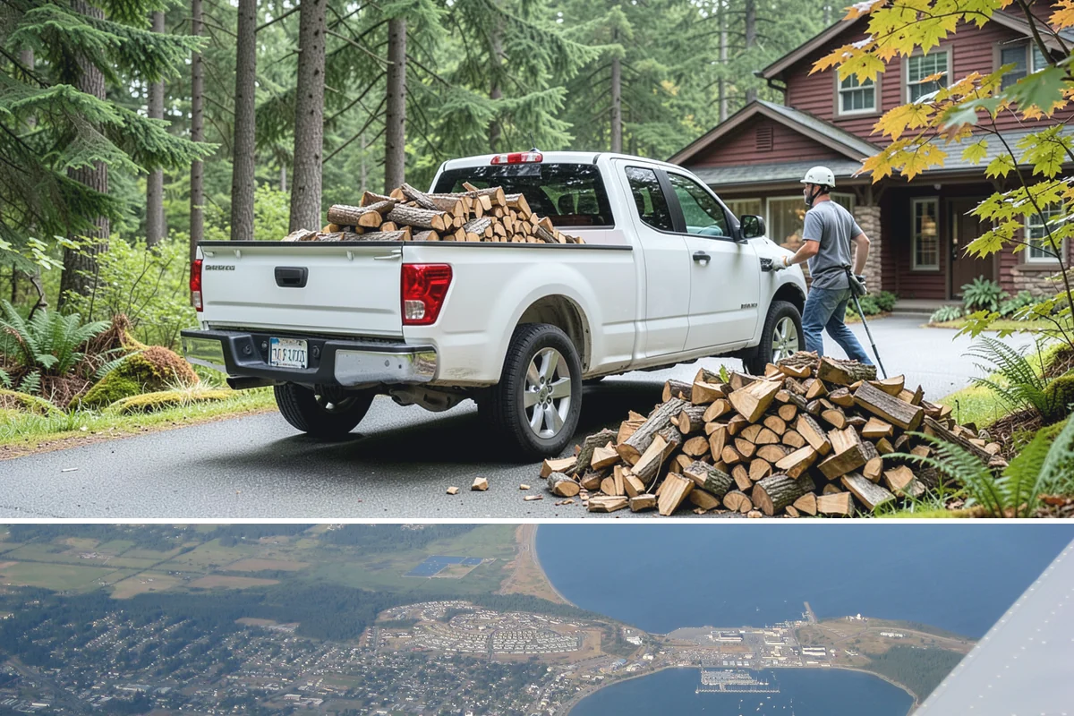 Firewood Consultations in Oak Harbor, Island County, WA - A great step in spring or summer when planning your seasoning and supply for the coming winter.