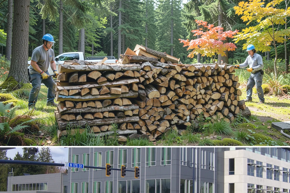 Firewood Consultations in Shoreline, King County, WA - A great step in spring or summer when planning your seasoning and supply for the coming winter.