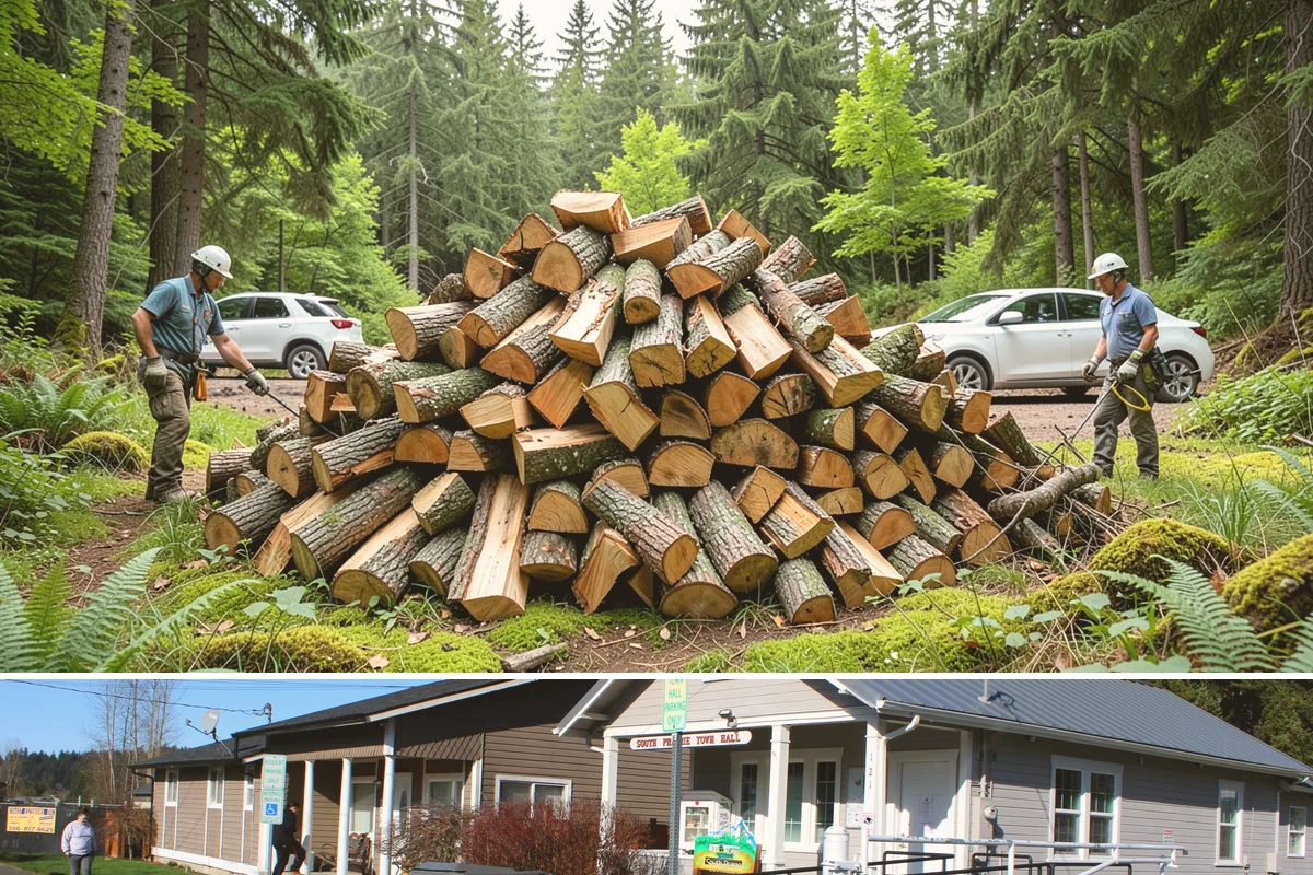 Firewood Consultations in South Prairie, Pierce County, WA - A great step in spring or summer when planning your seasoning and supply for the coming winter.
