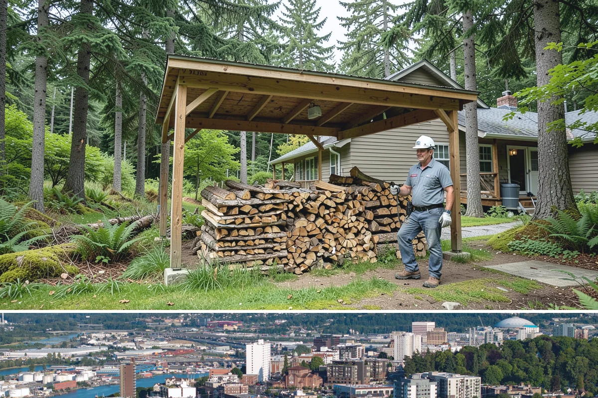 Firewood Consultations in Tacoma, Pierce County, WA - A great step in spring or summer when planning your seasoning and supply for the coming winter.