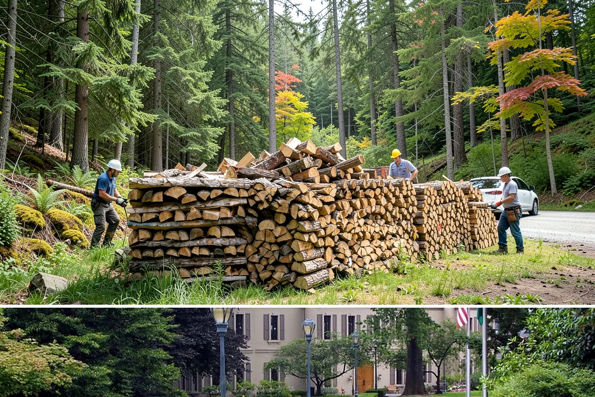 Firewood Consultations in Woodinville, King County, WA - A great step in spring or summer when planning your seasoning and supply for the coming winter.