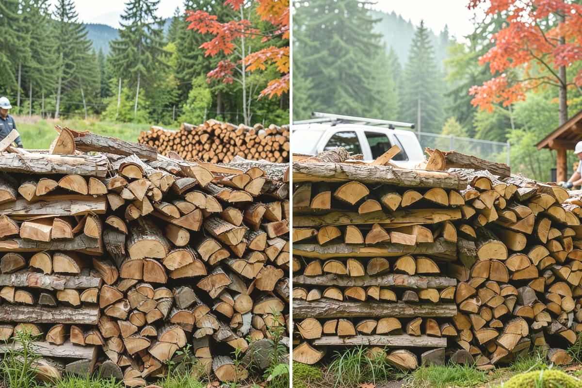 Firewood Covers in Anacortes, Skagit County, WA - Measure your stack dimensions and exposure
