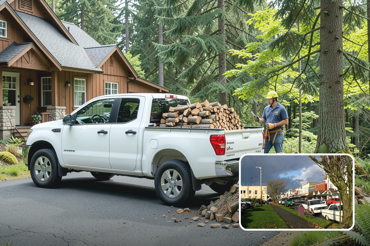 Firewood Covers in Arlington, Snohomish County, WA - Blocks rain and snow from re-wetting seasoned wood