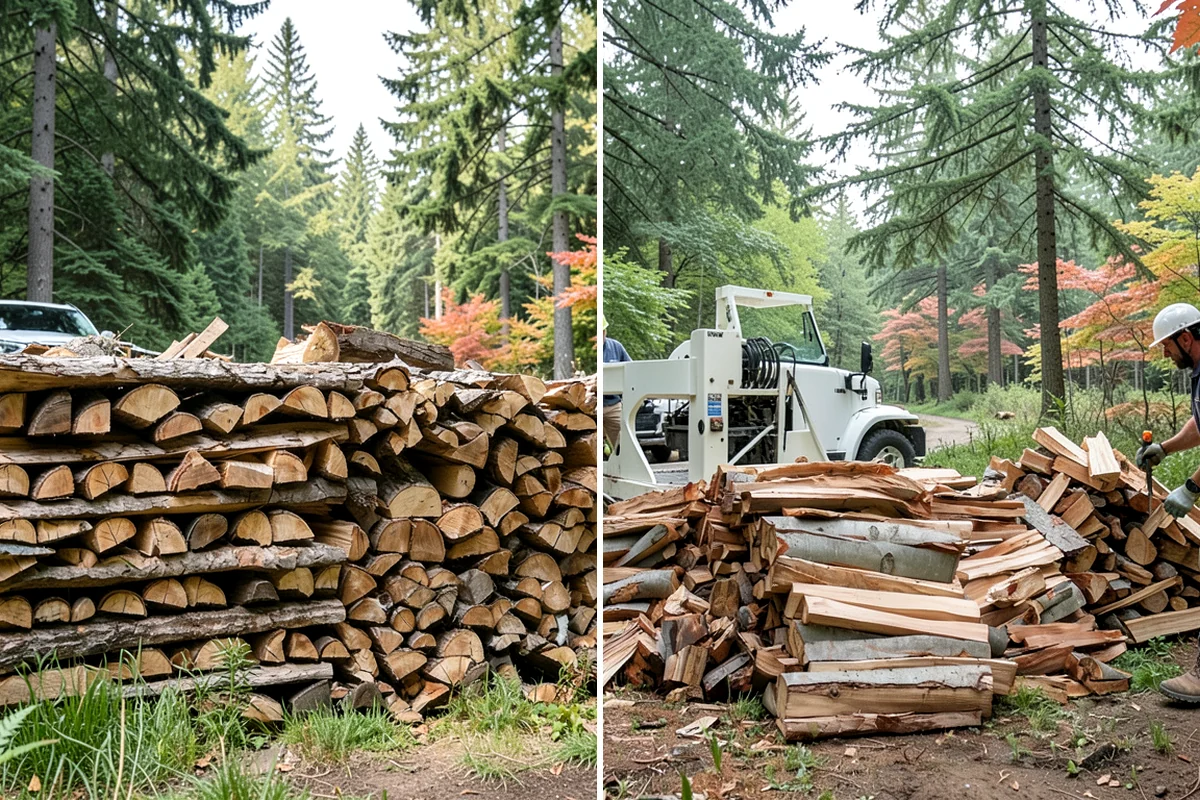 Firewood Covers in Arlington, Snohomish County, WA - Measure your stack dimensions and exposure