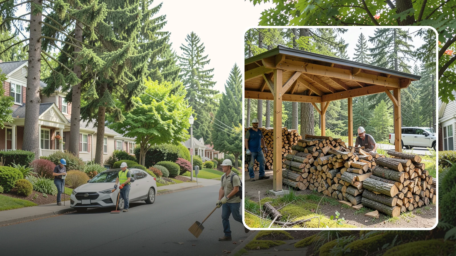Firewood Covers in Beaux Arts Village, King County, WA - We provide weatherproof firewood covers that shield your stack from constant Pacific Northwest rain while still letting it...