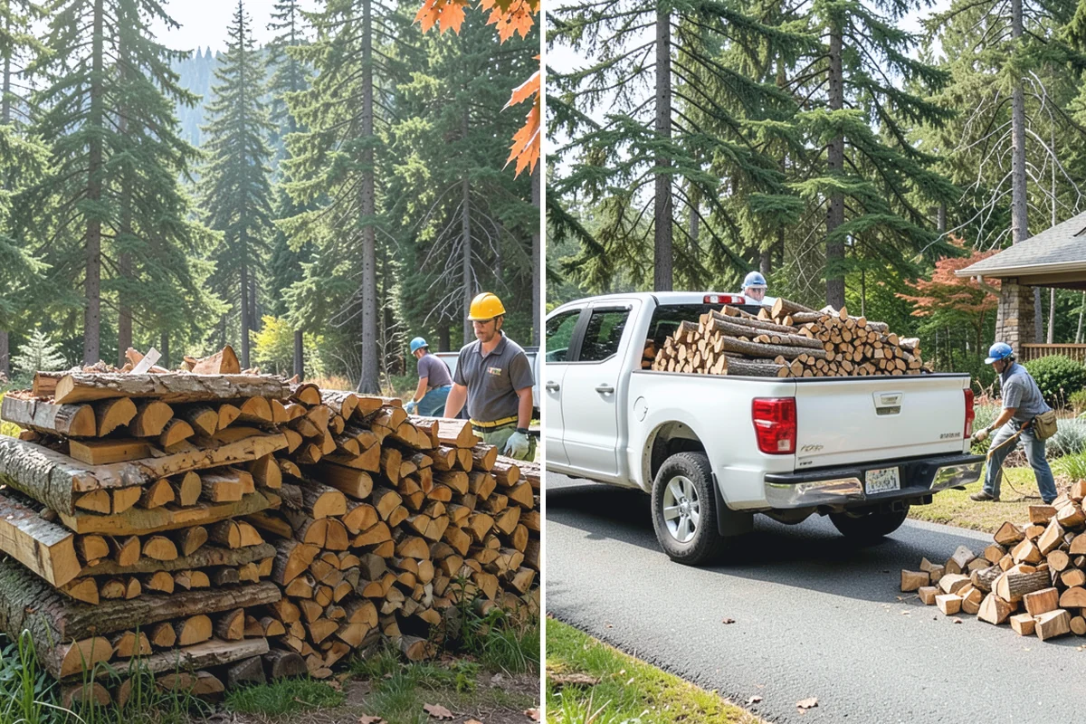 Firewood Covers in Beaux Arts Village, King County, WA - Measure your stack dimensions and exposure