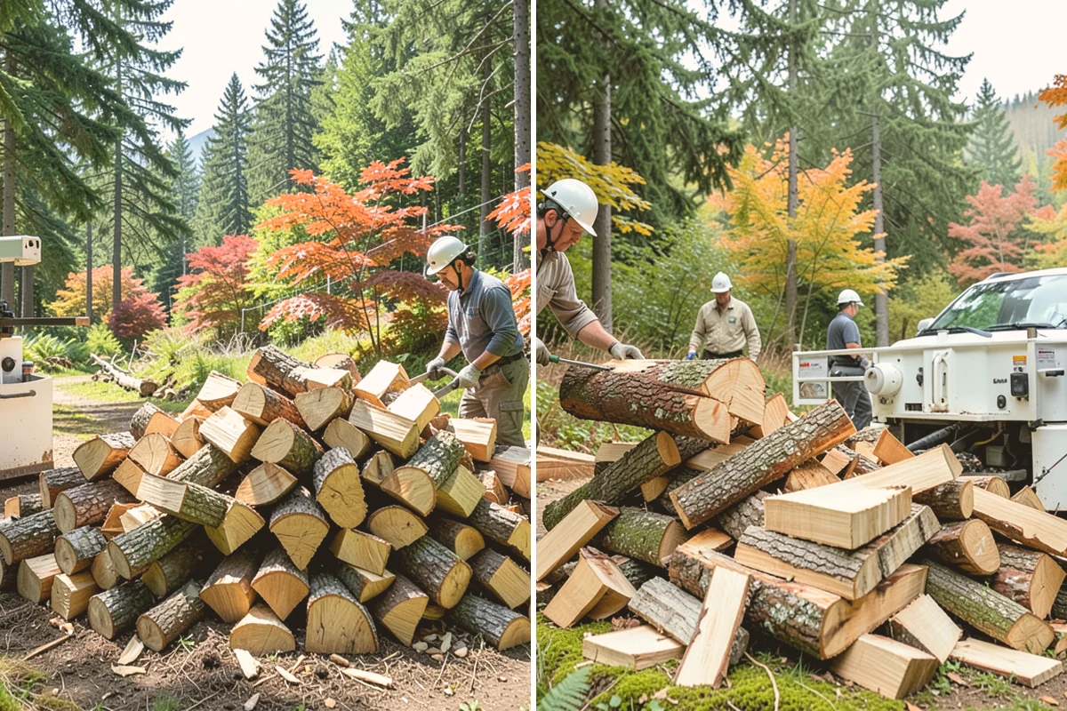 Firewood Covers in Bellevue, King County, WA - Measure your stack dimensions and exposure
