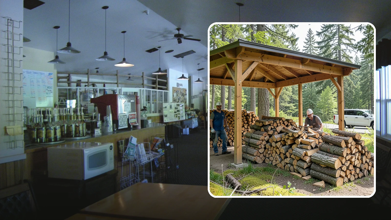 Firewood Covers in Black Diamond, King County, WA - We provide weatherproof firewood covers that shield your stack from constant Pacific Northwest rain while still letting it...