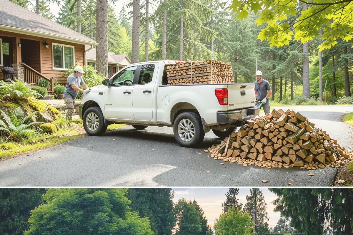 Firewood Covers in Bonney Lake, Pierce County, WA - Add covers before the fall rains set in so your summer-seasoned wood stays ready to burn.