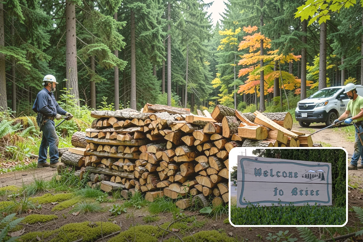 Firewood Covers in Brier, Snohomish County, WA - Blocks rain and snow from re-wetting seasoned wood