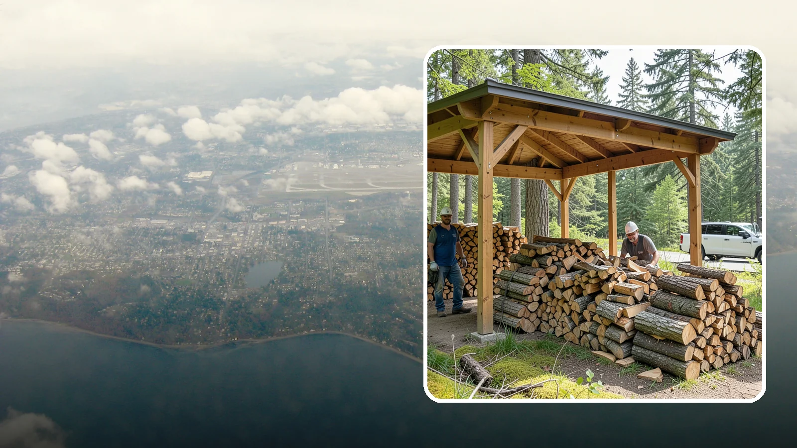 Firewood Covers in Burien, King County, WA - We provide weatherproof firewood covers that shield your stack from constant Pacific Northwest rain while still letting it...