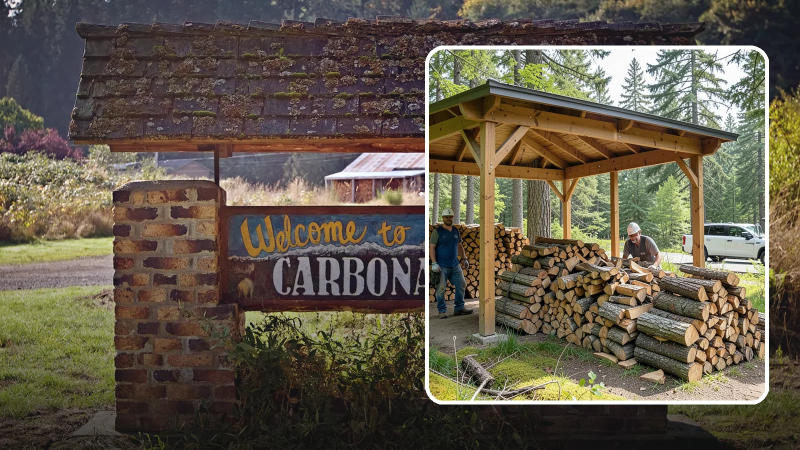 Firewood Covers in Carbonado, Pierce County, WA - We provide weatherproof firewood covers that shield your stack from constant Pacific Northwest rain while still letting it...