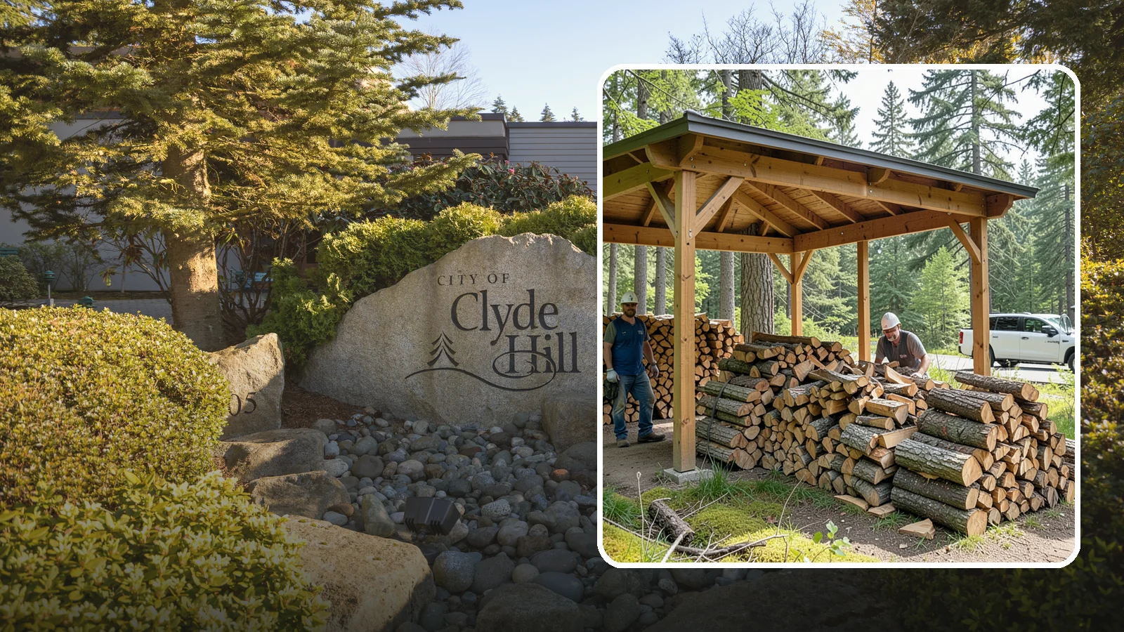 Firewood Covers in Clyde Hill, King County, WA - We provide weatherproof firewood covers that shield your stack from constant Pacific Northwest rain while still letting it...