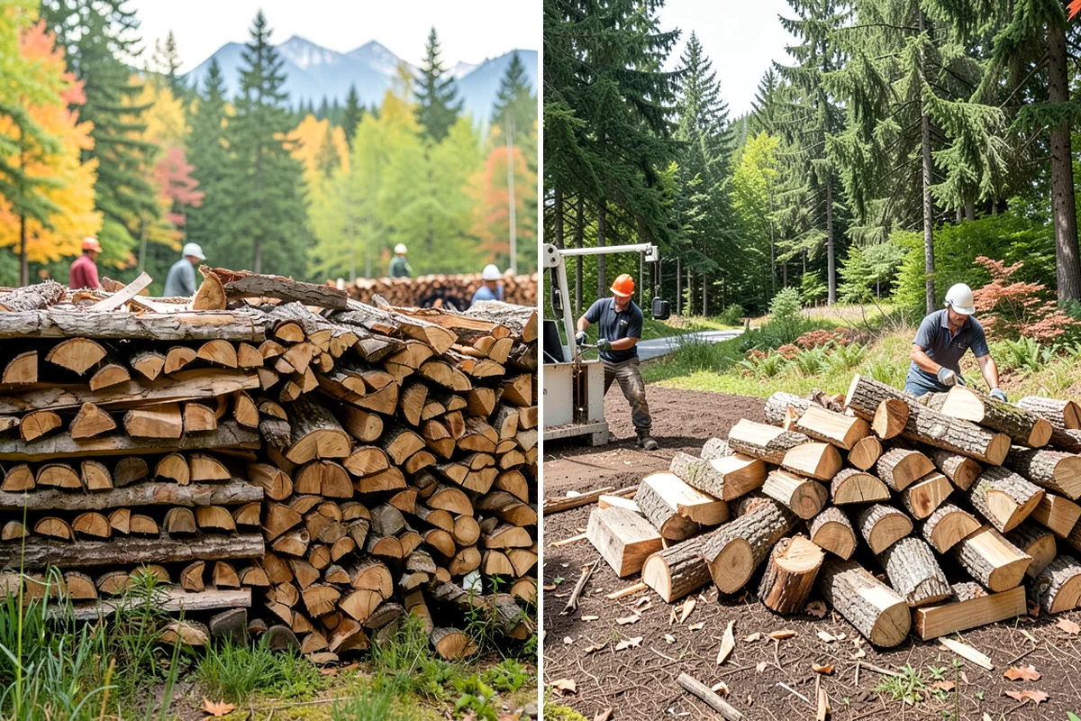 Firewood Covers in Concrete, Skagit County, WA - Measure your stack dimensions and exposure