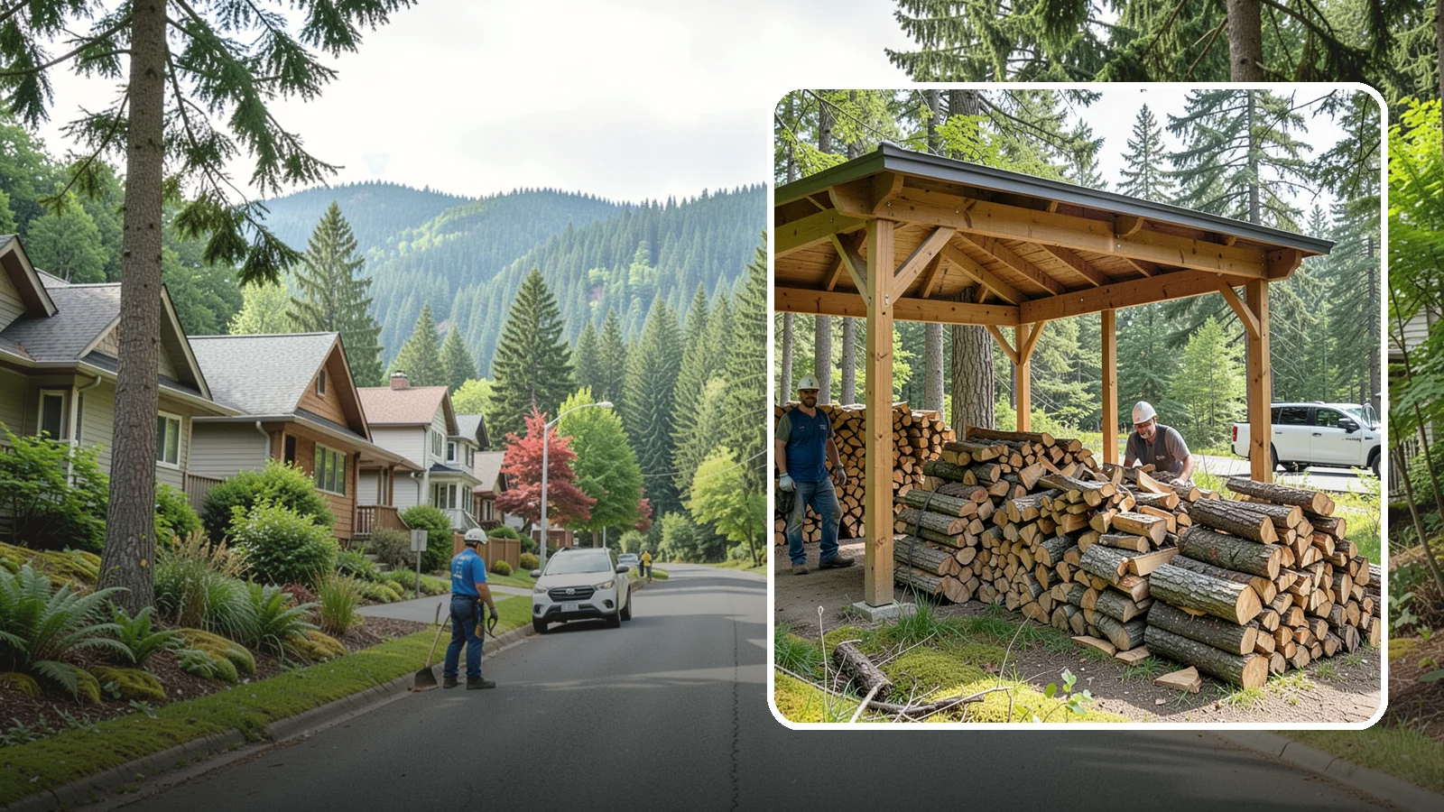 Firewood Covers in Darrington, WA - We provide weatherproof firewood covers that shield your stack from constant Pacific Northwest rain while still letting it...