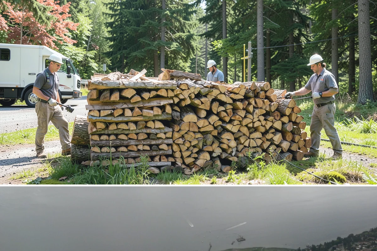 Firewood Covers in Des Moines, King County, WA - Add covers before the fall rains set in so your summer-seasoned wood stays ready to burn.