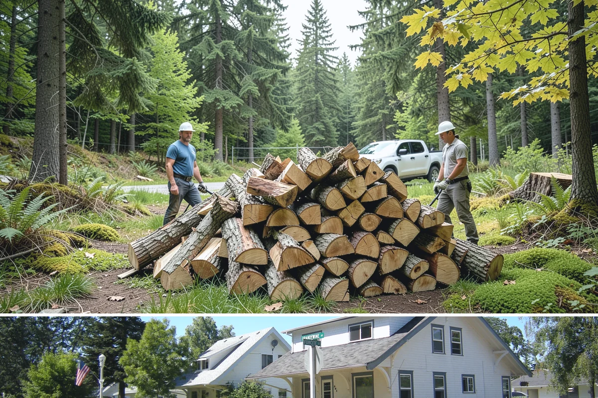 Firewood Covers in DuPont, Pierce County, WA - Add covers before the fall rains set in so your summer-seasoned wood stays ready to burn.