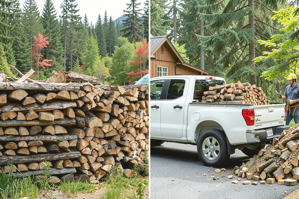 Firewood Covers in Duvall, King County, WA - Measure your stack dimensions and exposure