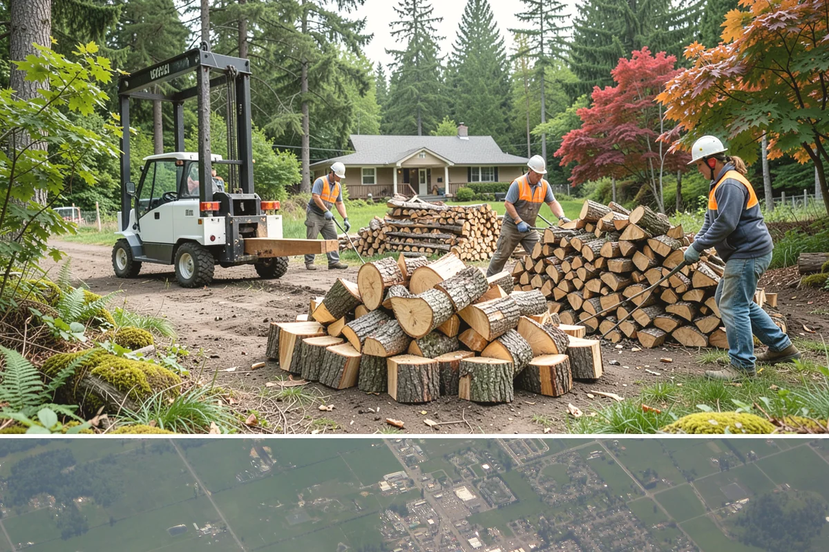 Firewood Covers in Enumclaw, King County, WA - Add covers before the fall rains set in so your summer-seasoned wood stays ready to burn.