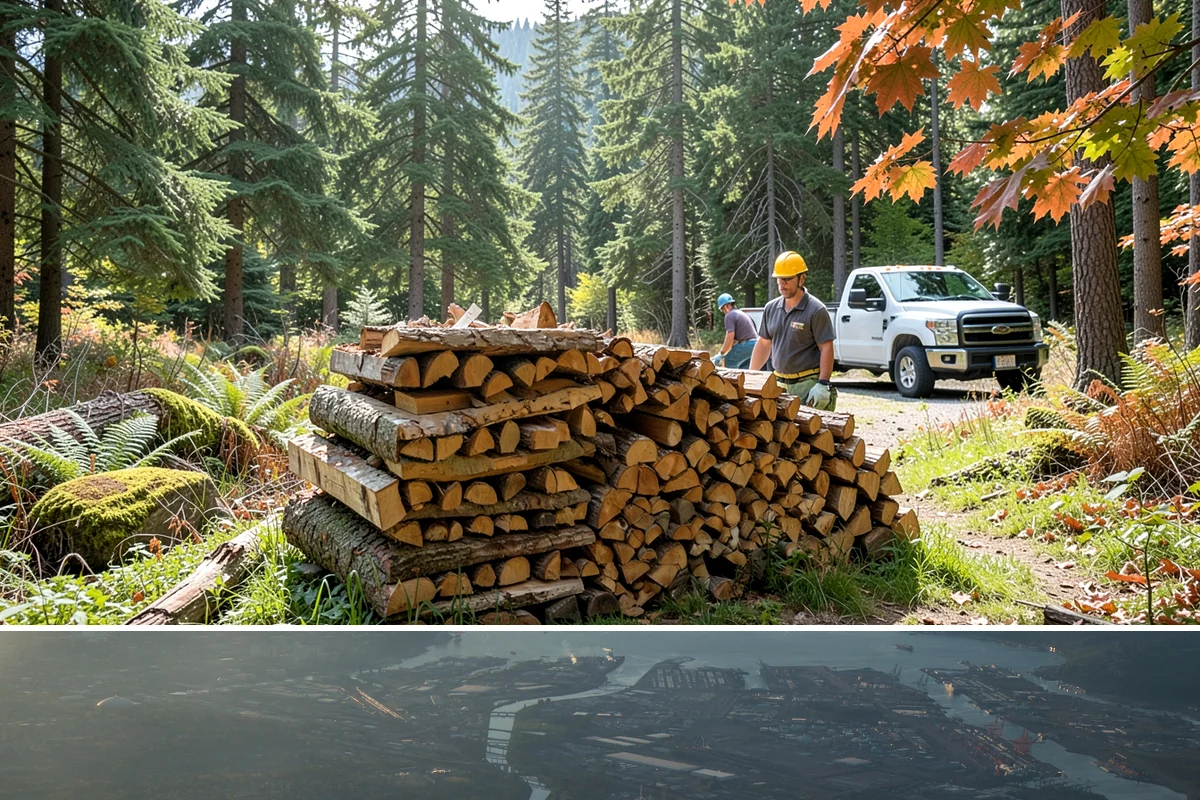 Firewood Covers in Fife, Pierce County, WA - Add covers before the fall rains set in so your summer-seasoned wood stays ready to burn.
