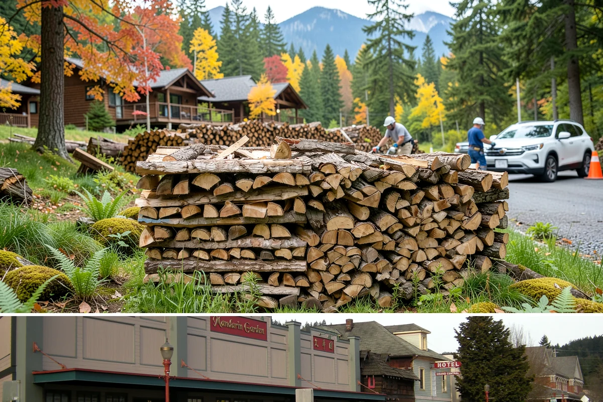 Firewood Covers in Issaquah, King County, WA - Add covers before the fall rains set in so your summer-seasoned wood stays ready to burn.