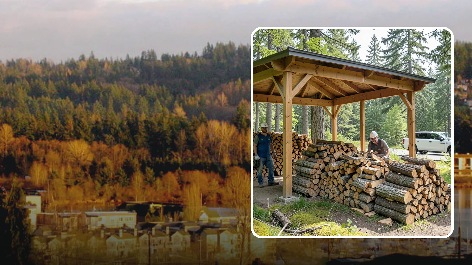 Firewood Covers in Kenmore, King County, WA - We provide weatherproof firewood covers that shield your stack from constant Pacific Northwest rain while still letting it...
