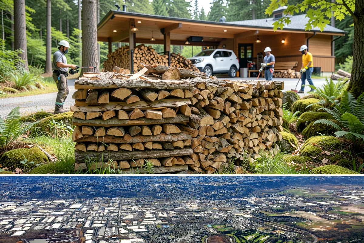 Firewood Covers in Kent, King County, WA - Add covers before the fall rains set in so your summer-seasoned wood stays ready to burn.
