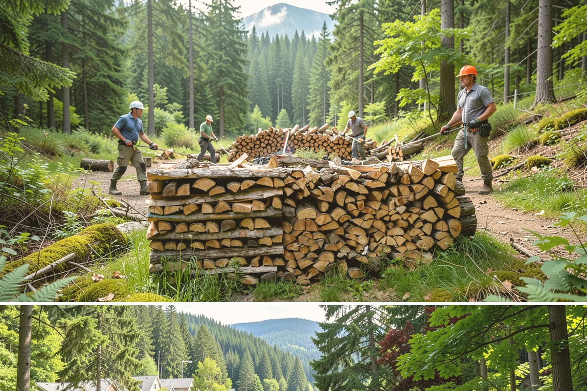 Firewood Covers in Lake Forest Park, King County, WA - Add covers before the fall rains set in so your summer-seasoned wood stays ready to burn.