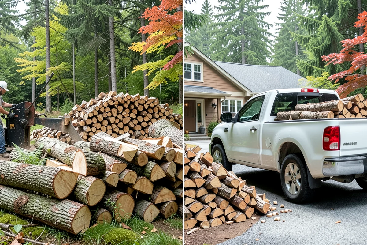 Firewood Covers in Lakewood, Pierce County, WA - Measure your stack dimensions and exposure