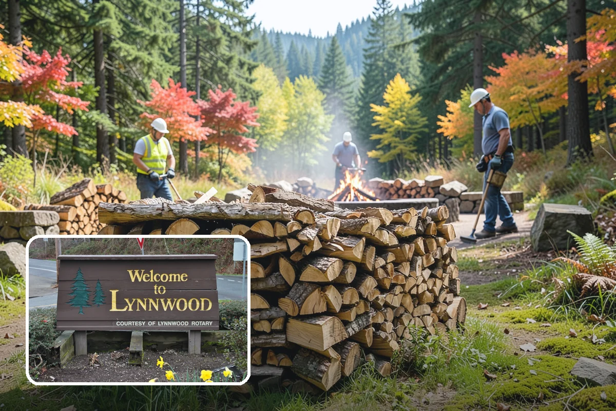 Firewood Covers in Lynnwood, Snohomish County, WA - Blocks rain and snow from re-wetting seasoned wood