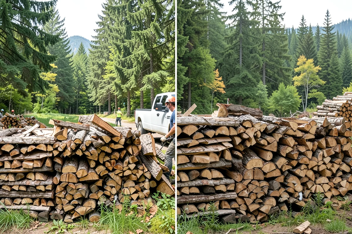 Firewood Covers in Maple Valley, King County, WA - Measure your stack dimensions and exposure