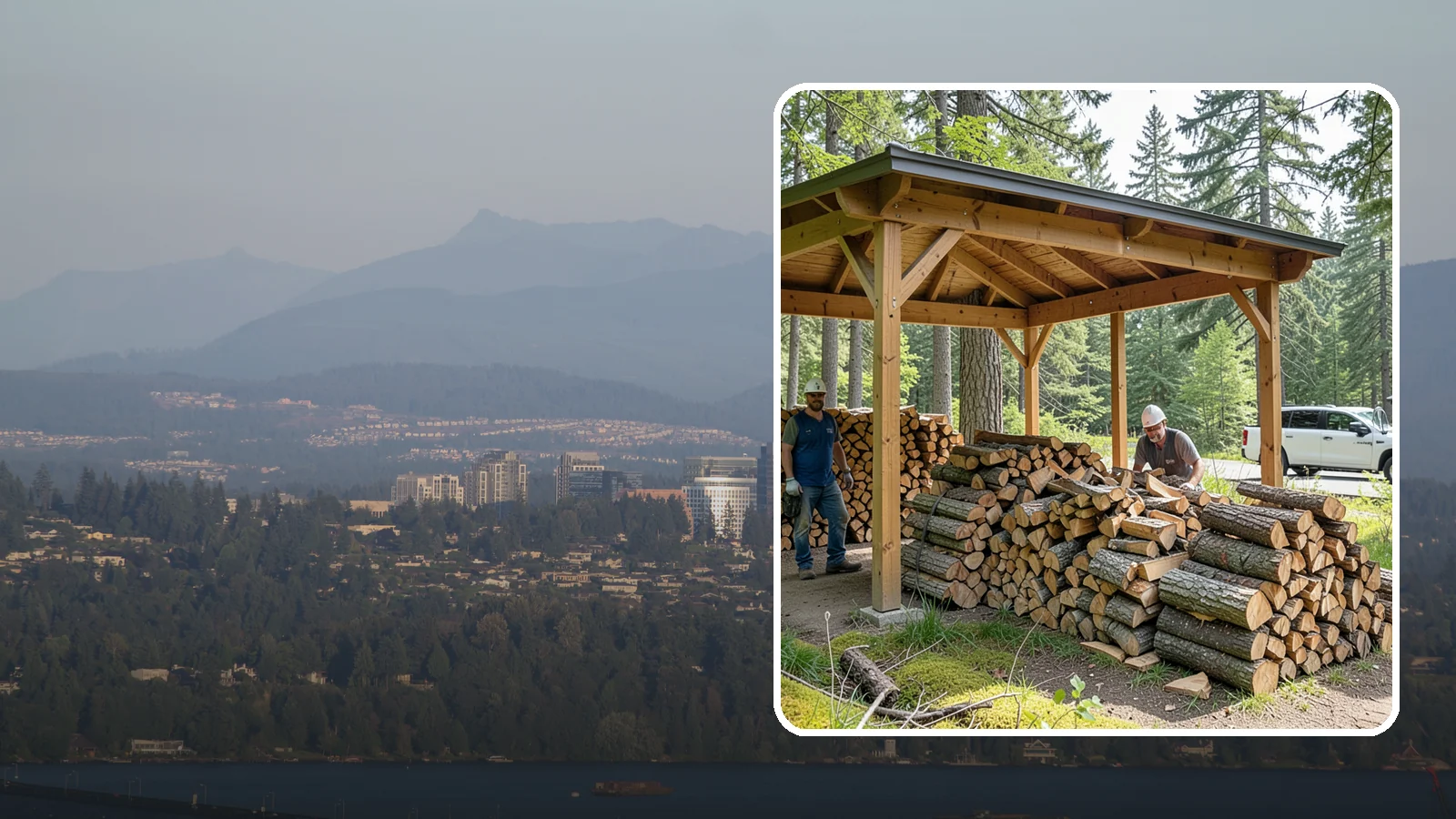 Firewood Covers in Medina, King County, WA - We provide weatherproof firewood covers that shield your stack from constant Pacific Northwest rain while still letting it...