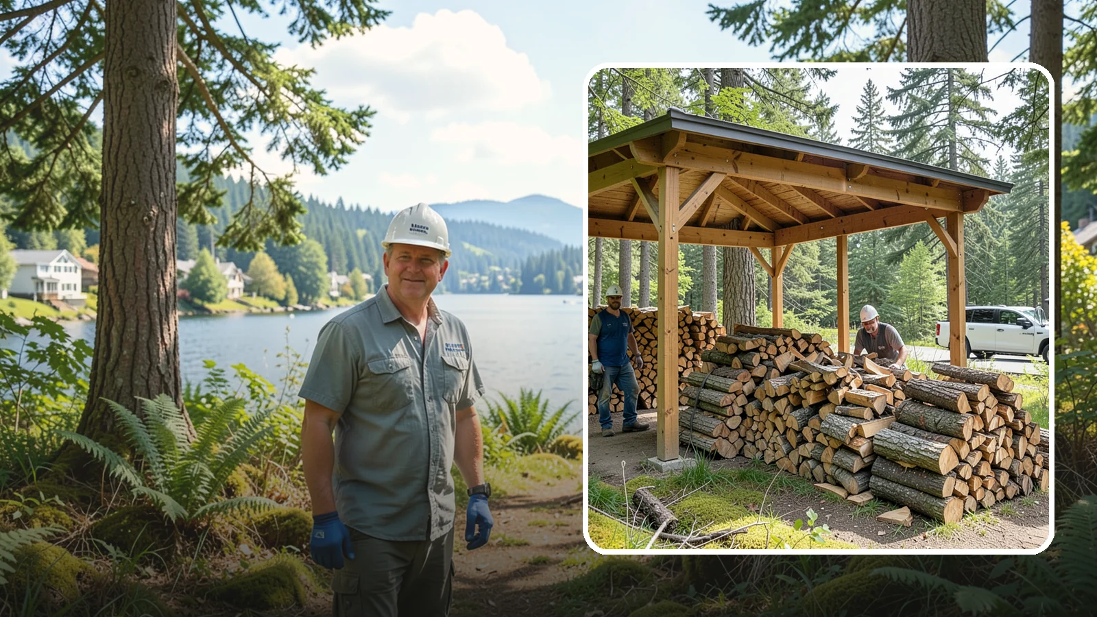 Firewood Covers in Milton, King County, WA - We provide weatherproof firewood covers that shield your stack from constant Pacific Northwest rain while still letting it...