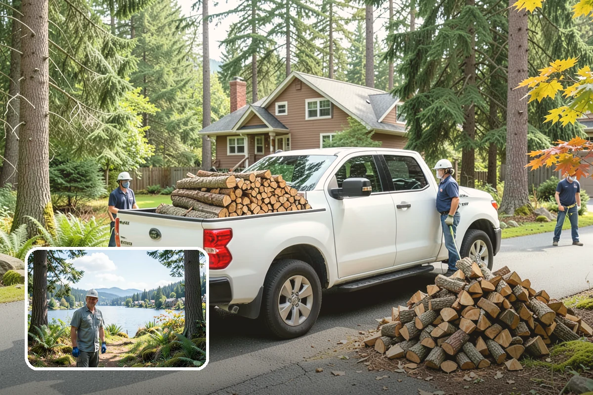 Firewood Covers in Milton, King County, WA - Blocks rain and snow from re-wetting seasoned wood