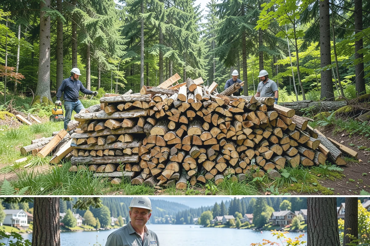 Firewood Covers in Milton, King County, WA - Add covers before the fall rains set in so your summer-seasoned wood stays ready to burn.