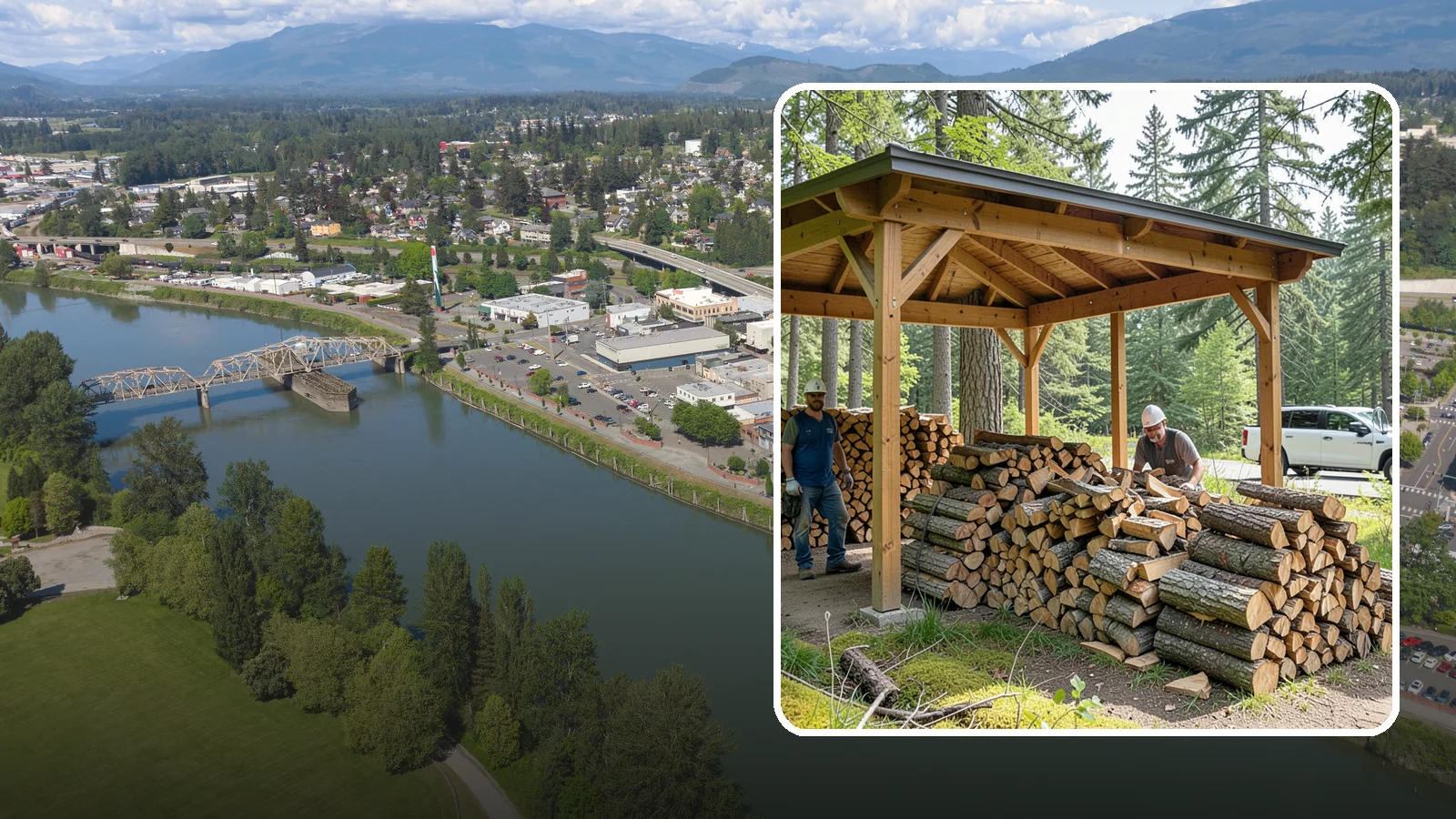 Firewood Covers in Mount Vernon, WA - We provide weatherproof firewood covers that shield your stack from constant Pacific Northwest rain while still letting it...