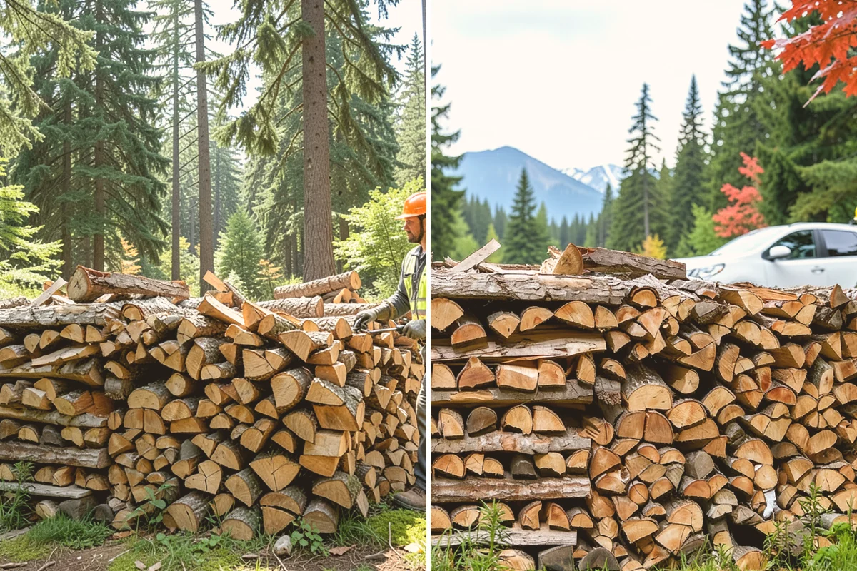 Firewood Covers in Mount Vernon, WA - Measure your stack dimensions and exposure