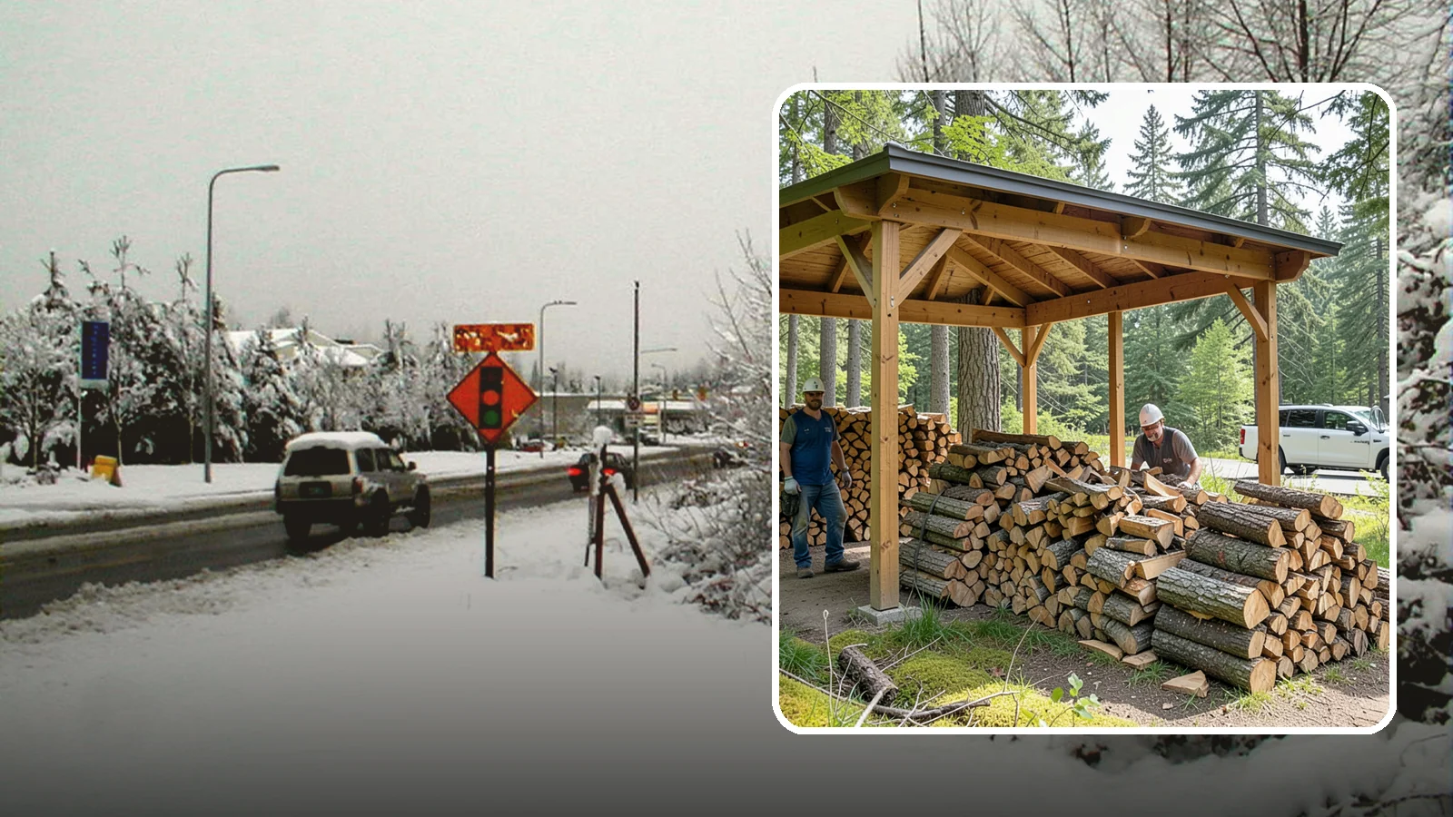 Firewood Covers in Newcastle, King County, WA - We provide weatherproof firewood covers that shield your stack from constant Pacific Northwest rain while still letting it...