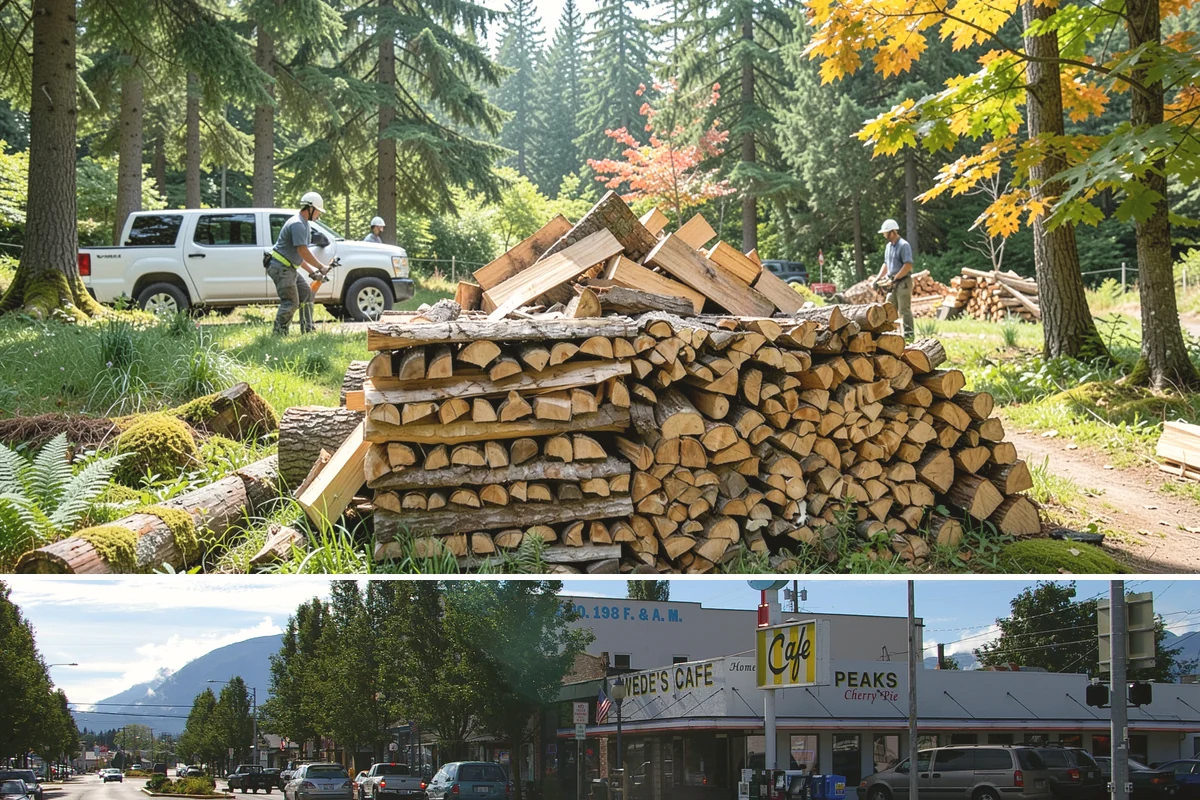 Firewood Covers in North Bend, King County, WA - Add covers before the fall rains set in so your summer-seasoned wood stays ready to burn.