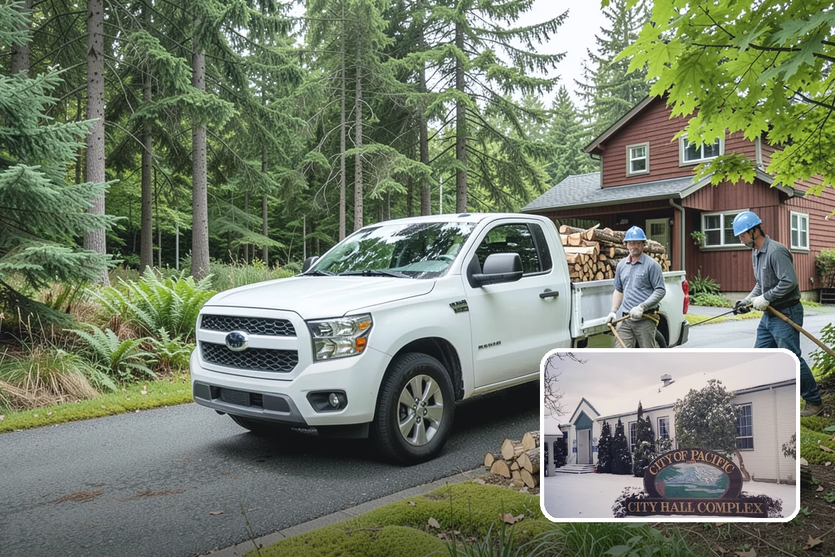 Firewood Covers in Pacific, King County, WA - Blocks rain and snow from re-wetting seasoned wood