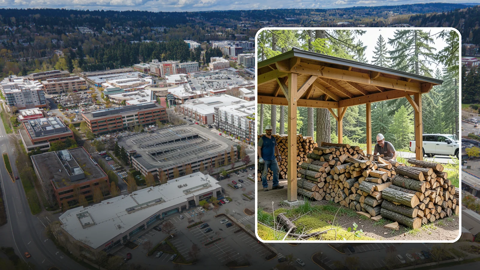 Firewood Covers in Redmond, King County, WA - We provide weatherproof firewood covers that shield your stack from constant Pacific Northwest rain while still letting it...