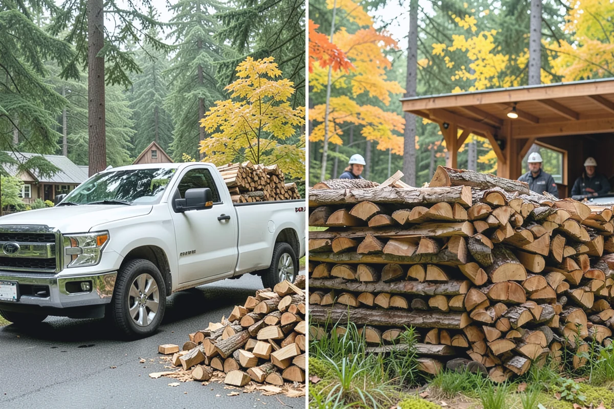 Firewood Covers in Roy, Pierce County, WA - Measure your stack dimensions and exposure