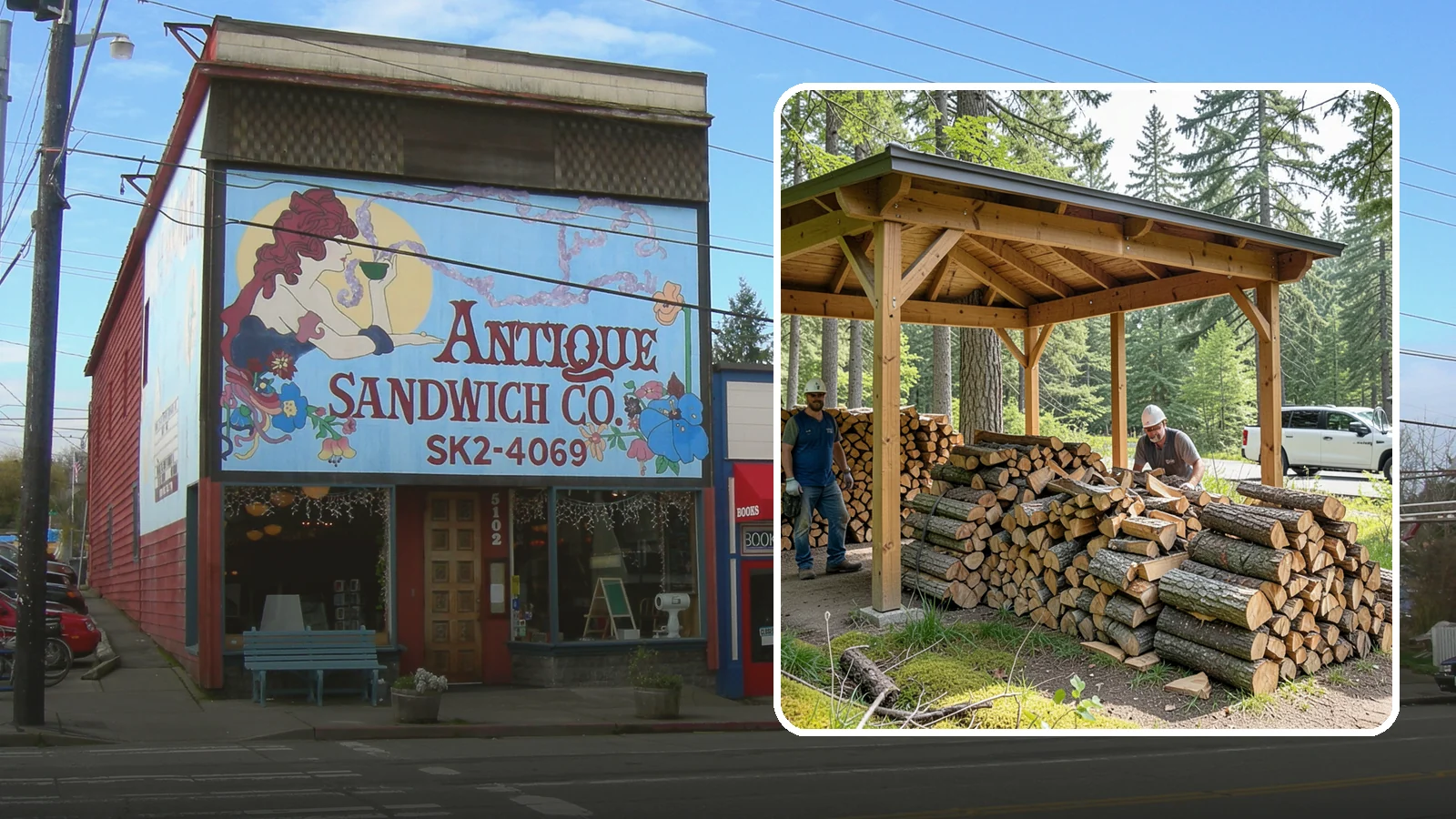 Firewood Covers in Ruston, Pierce County, WA - We provide weatherproof firewood covers that shield your stack from constant Pacific Northwest rain while still letting it...
