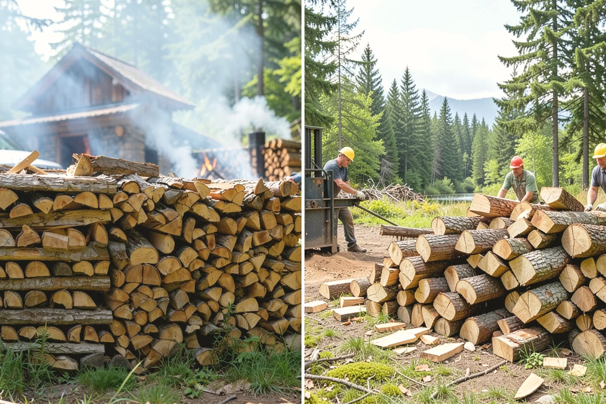 Firewood Covers in Ruston, Pierce County, WA - Measure your stack dimensions and exposure