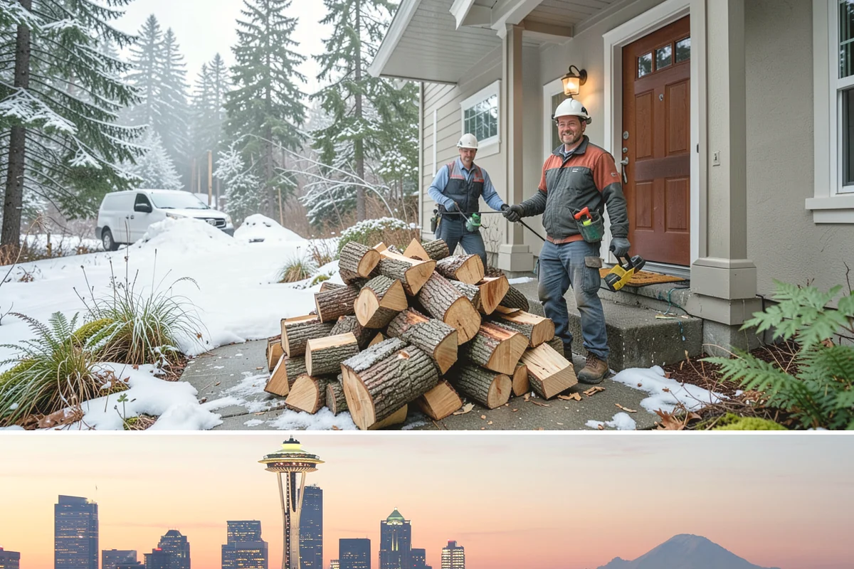 Firewood Covers in Seattle, King County, WA - Add covers before the fall rains set in so your summer-seasoned wood stays ready to burn.