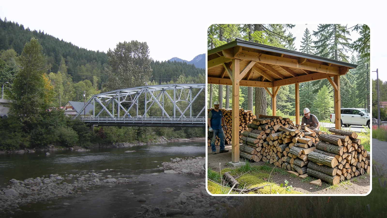 Firewood Covers in Skykomish, King County, WA - We provide weatherproof firewood covers that shield your stack from constant Pacific Northwest rain while still letting it...