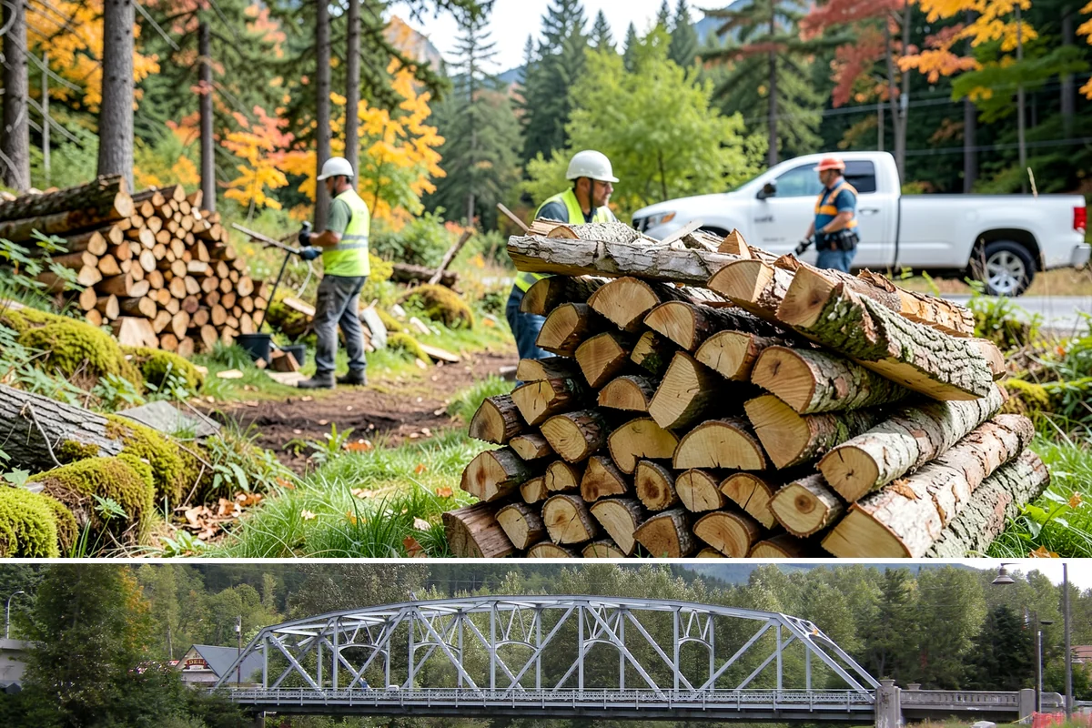 Firewood Covers in Skykomish, King County, WA - Add covers before the fall rains set in so your summer-seasoned wood stays ready to burn.